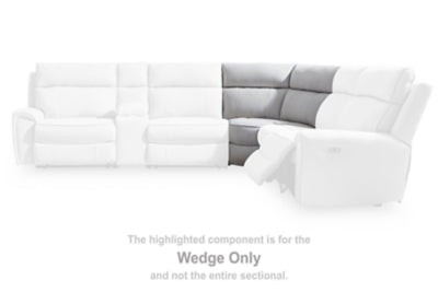 Social Pointe Reclining Sectional with Storage Consoles