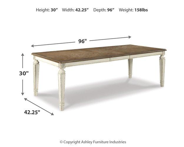 Realyn Dining Extension Table