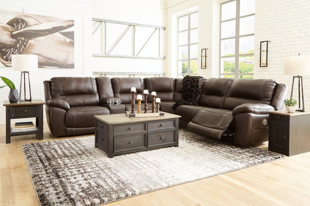 Dunleith Power Reclining Sectional