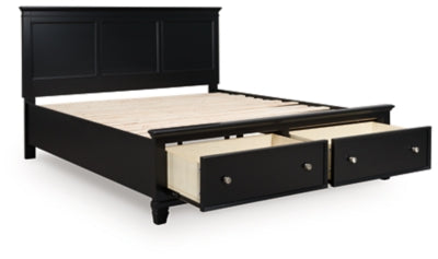 Lanolee Panel Storage Bed
